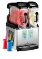 Tage med lungebetændelse Albany Slush ice maskine med 2 kamre til fest med eller uden alkohol